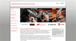 Desktop Screenshot of financeingersollrand.com